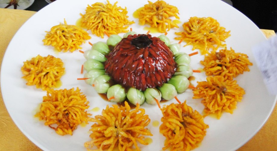学员菊花鱼作品