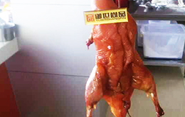 学员北京烤鸭作品