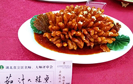 烹饪大赛作品—茄汁大桂鱼