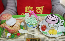 茶饮冰淇淋作品