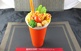 学员茶饮冰淇淋作品