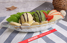 学员茶饮冰淇淋作品