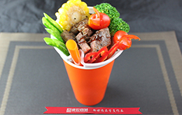 学员茶饮冰淇淋作品