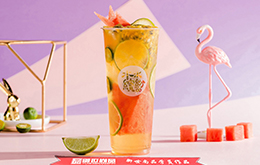 学员茶饮冰淇淋作品