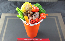 学员茶饮冰淇淋作品