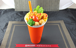 学员茶饮冰淇淋作品