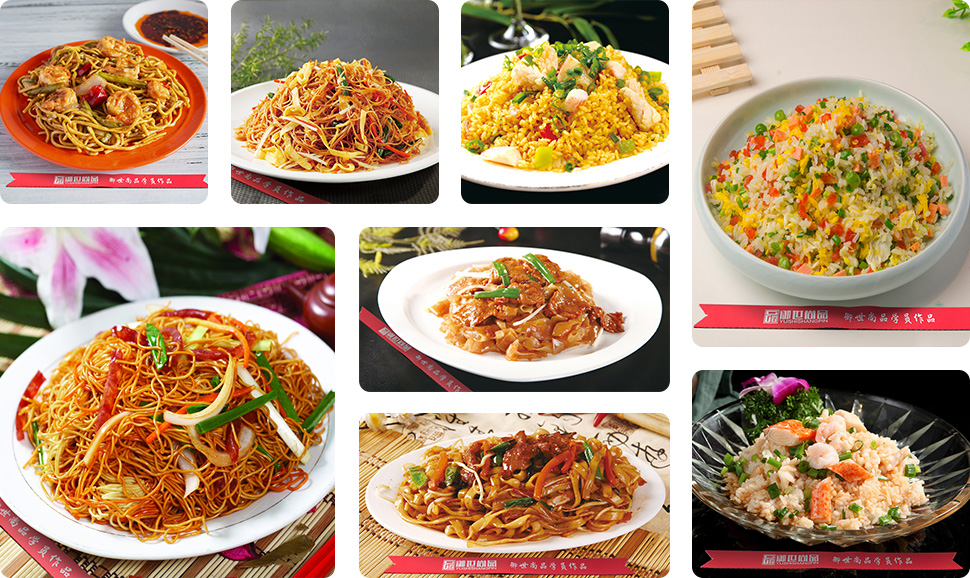 花式炒粉面饭学员作品