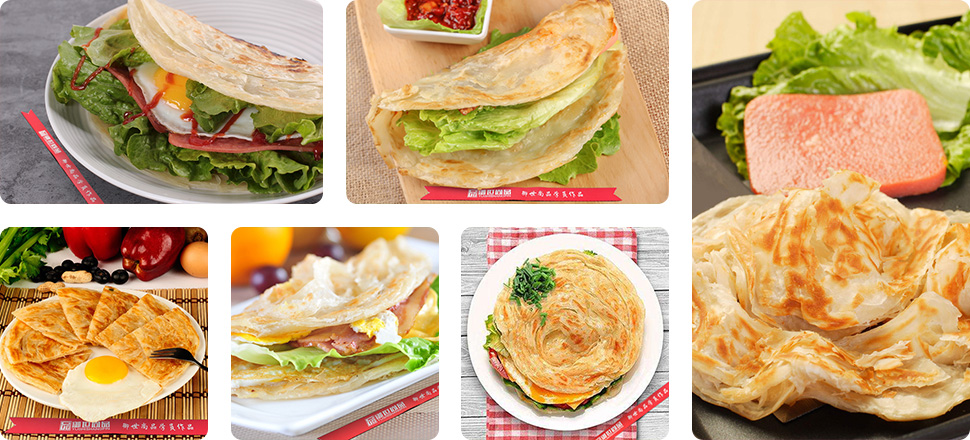 台湾手抓饼学员作品