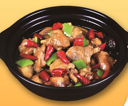 黄焖鸡米饭