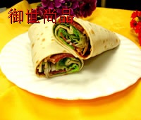 卤肉卷饼